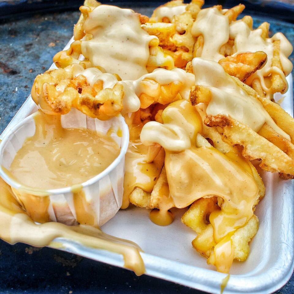 Cheesy Waffle Fries 🤤