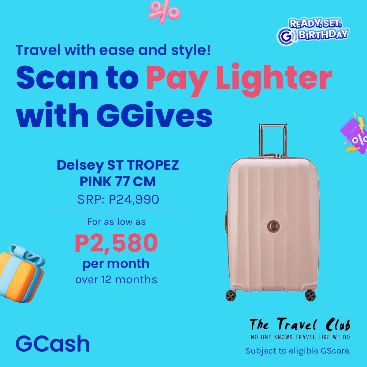 GCash on Twitter "Travel with peace of mind when you got a lightweight