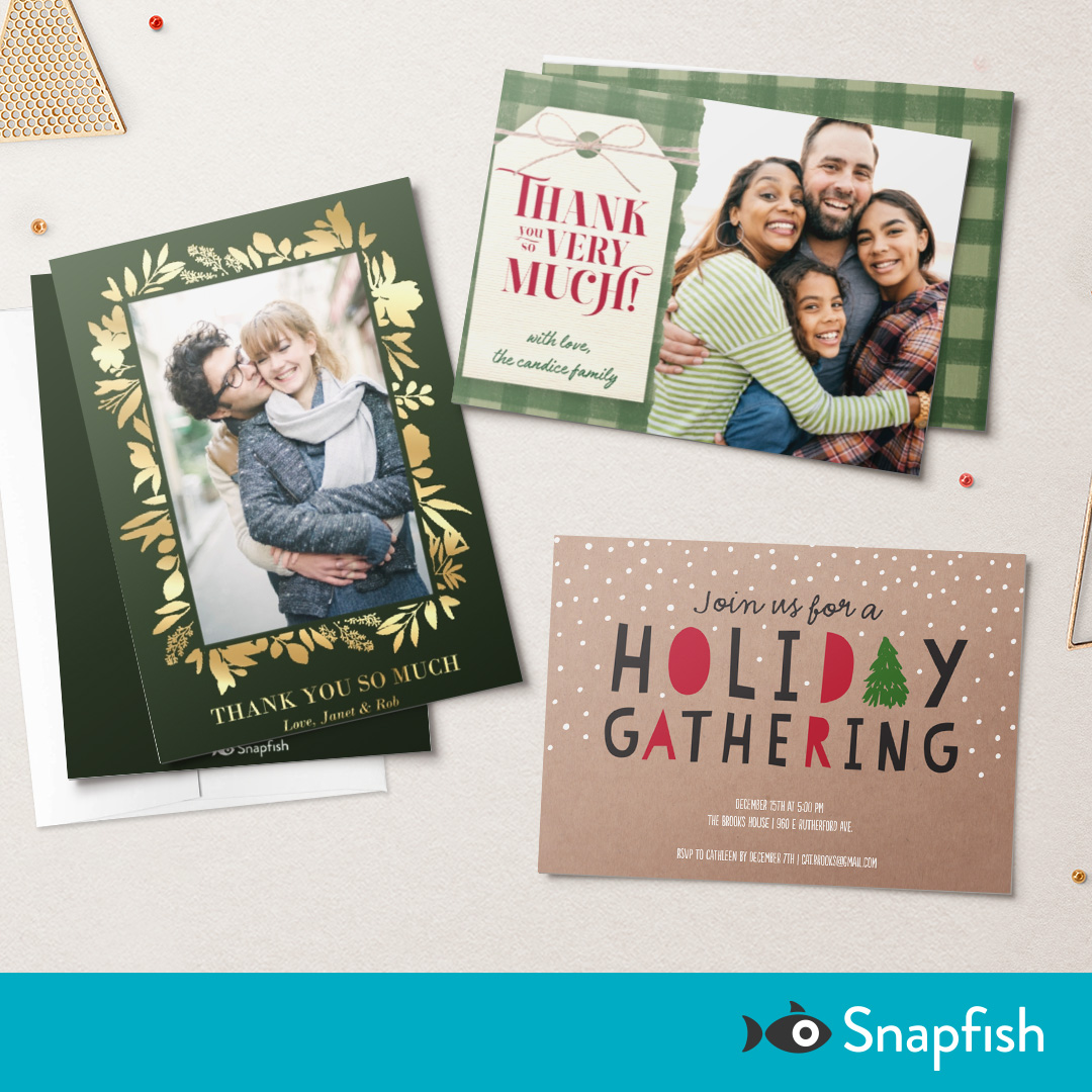 Skip the holiday stress this year and get ahead on your cards and invites! By planning ahead you can reduce holiday panic levels and catch all those early holiday deals.