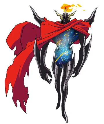 聖闘士星矢Ωのヴィラン、マルスさんこの恰好は逆バニー? 