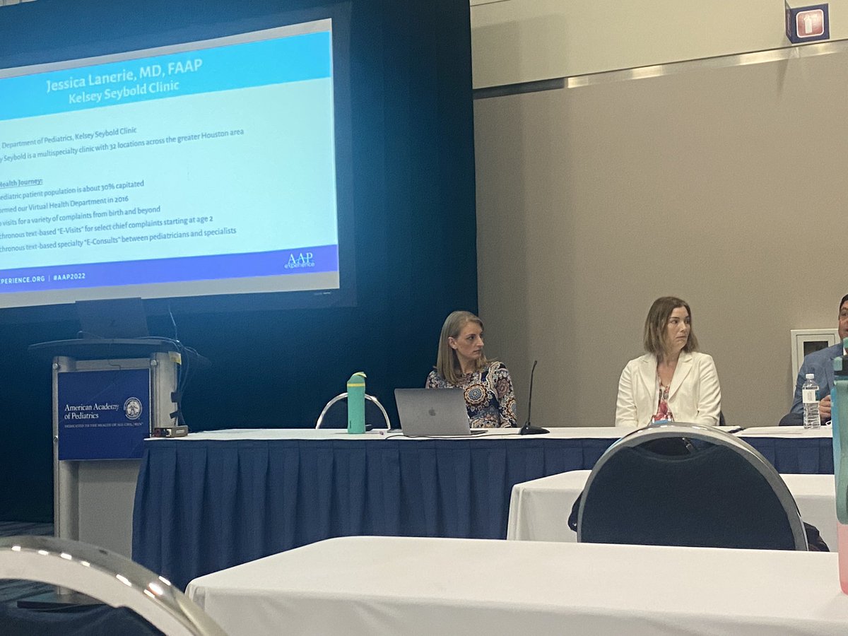 LydiaVillaMD's tweet photo. So happy to cheer on my amazing best friend @jlanerie13 - here she is as a panelist at #AAP2022 NCE! So thankful for the return of in-person conferences #AggieDocs #Pediatricians https://t.co/tAlkgpRcha