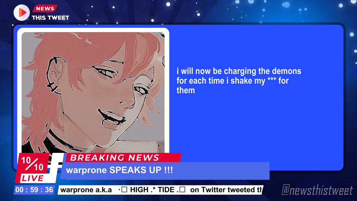 newsthistweet's tweet image. Breaking News !!!