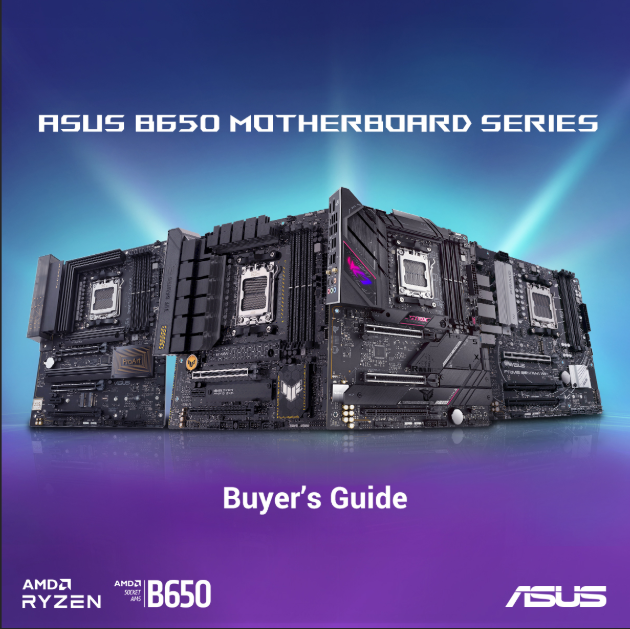 ASUS_ROGUK's tweet photo. Our B650E and B650 boards offer tremendous value for anyone building a next-gen machine. Check out our B650 motherboard guide to learn more. 
 
Let’s go.👉 https://t.co/sMeo53HujY

#ASUSB650  #AM5 https://t.co/a9peXyfKuK