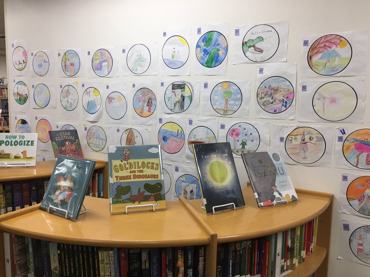 MSTokyoLibrary's tweet photo. The entries are in for the Sakura Medal logo contest! It’s so hard to choose just four pictures to put on this year’s books! #WeAreMST #MSTlibrary #creativity https://t.co/i6VTmRzwNk