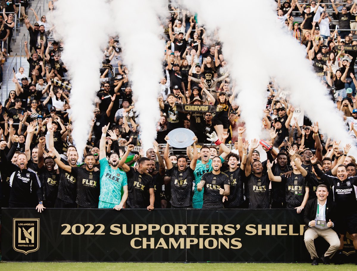 Best regular season in MLS in '22

Supporters' Shield x #LAFC