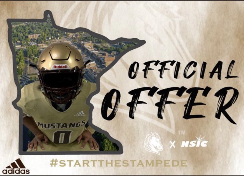 njmosier12's tweet photo. Excited to announce that I have received my first offer from SMSU‼️ @CoachBouman @SMSUfootball @CoachSUnderwood https://t.co/3PmlbSHA9u