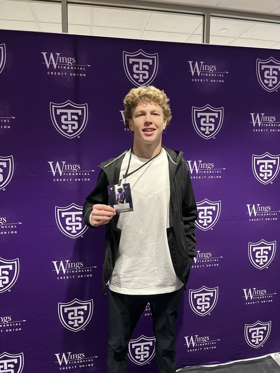MatthewFarm1's tweet photo. Had a great visit at St. Thomas, Thank you @douglichten! Go tommies https://t.co/SrWHvLnqqV