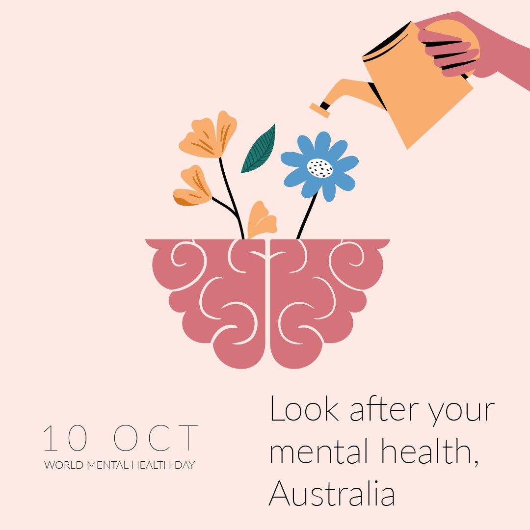 myBeepr's tweet photo. #WorldMentalHealthDay is a great reminder to prioritise our mental health. It's important to take a step back from all the noise and allow some time for self-care ❤️ Share this post and spread the message that our health is the goal not the issue! 🙌 @AUMentalHealth https://t.co/VLaJBjdudf