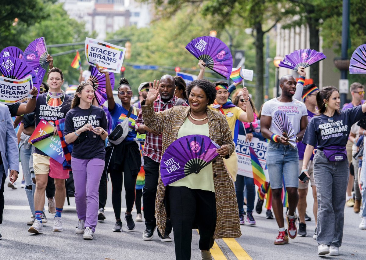 Stacey Abrams tweet media