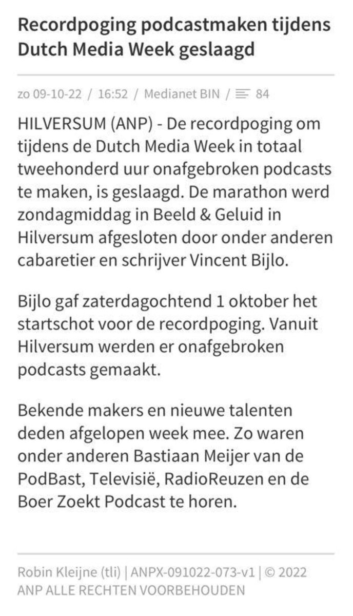 hermandummer's tweet image. Recordpoging podcasts maken gelukt tijdens @DutchMediaWeek Wat een week. Wat een succes! #media #anp #mediastad