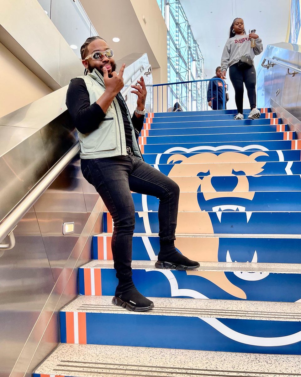 JaayJus's tweet photo. Itโs A Morgan Thing ๐งก๐ #MorganStateHomecoming #MSU155 https://t.co/3q8HpAV18t
