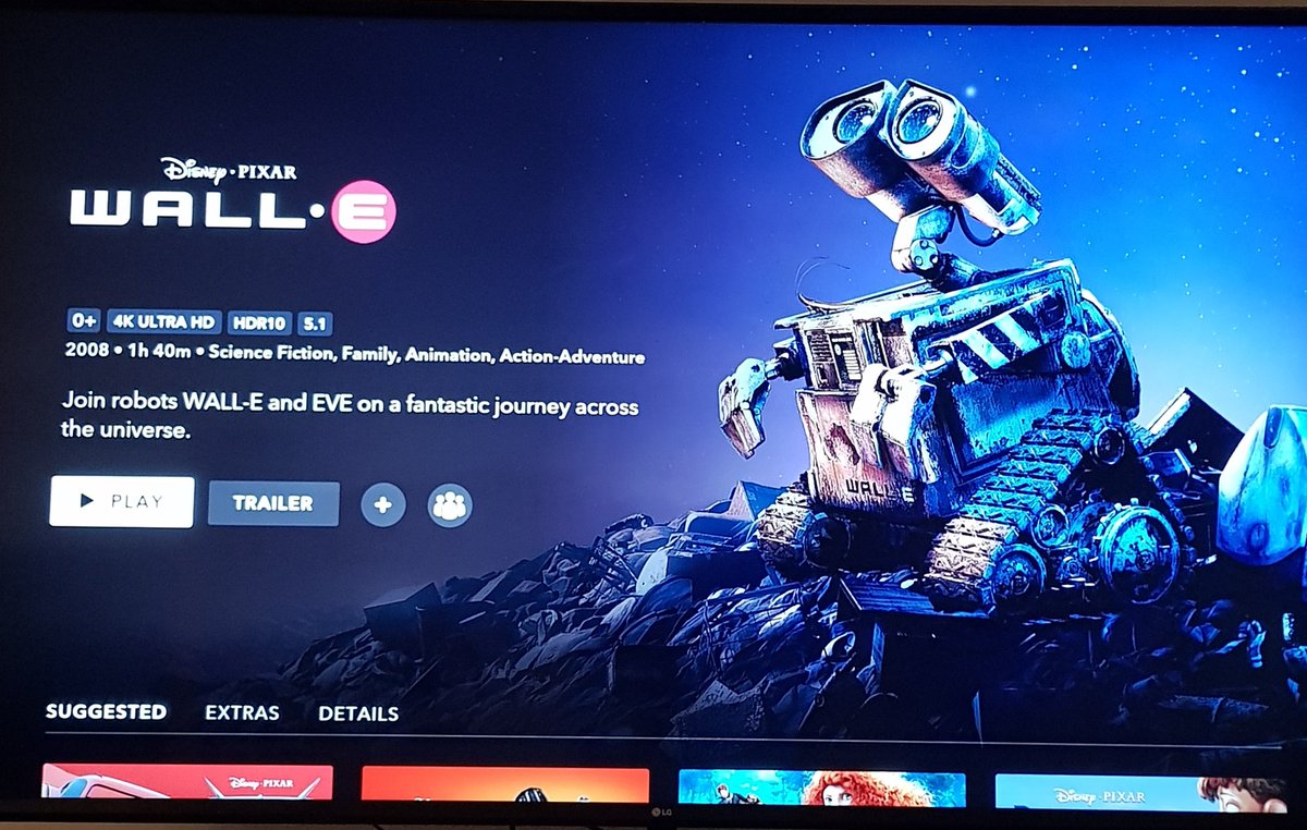 GenuineChitChat's tweet photo. Just finished rewatching #WallE - one of the most underrated Disney/Pixar movies around.
So excited to talk about it with Megan, @riacarrogan &amp; @dan_bores tomorrow for the next episode of our #DisneyDiscussions! https://t.co/zRTZfCzrSJ