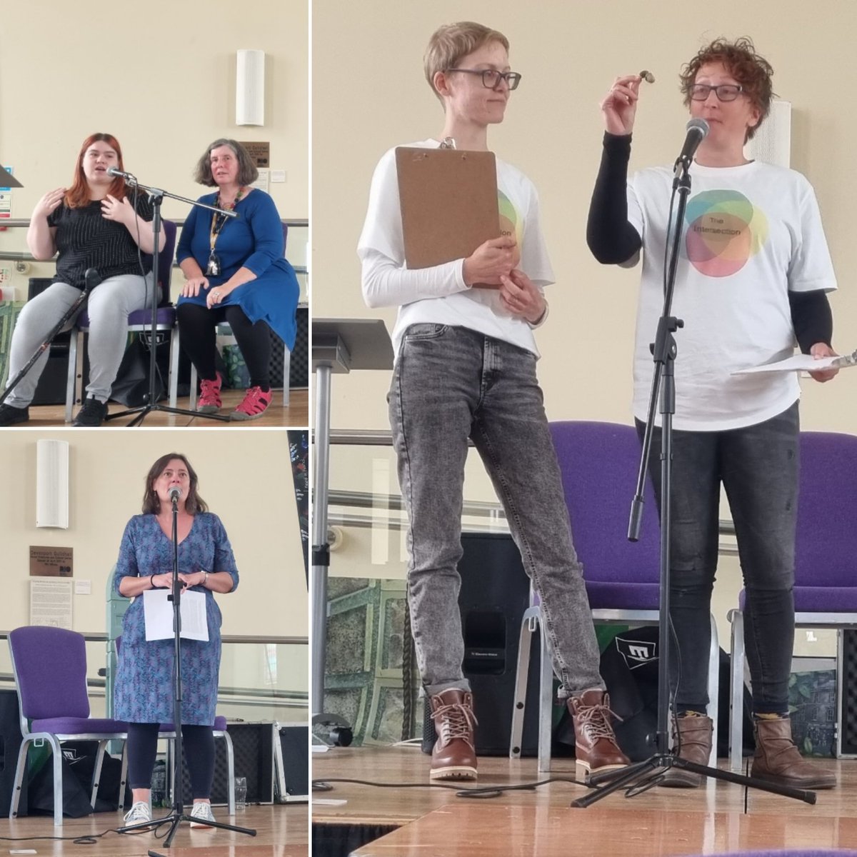 IntersectionCIC's tweet photo. Enjoyed delivering our talk on 'Identities and The Small Things' at the Mental Health Connections event run by Plymouth REG today.

#mentalhealth #livedexperience #WorldMentalHealthDay2022 #grassroots #plymouthuk #plymouth https://t.co/D6x3w8IAi5