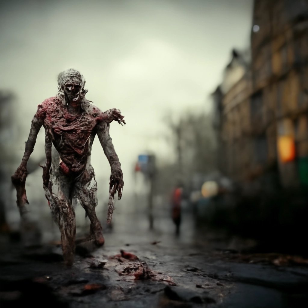 Apocaliptic zombie invasion
Realistic