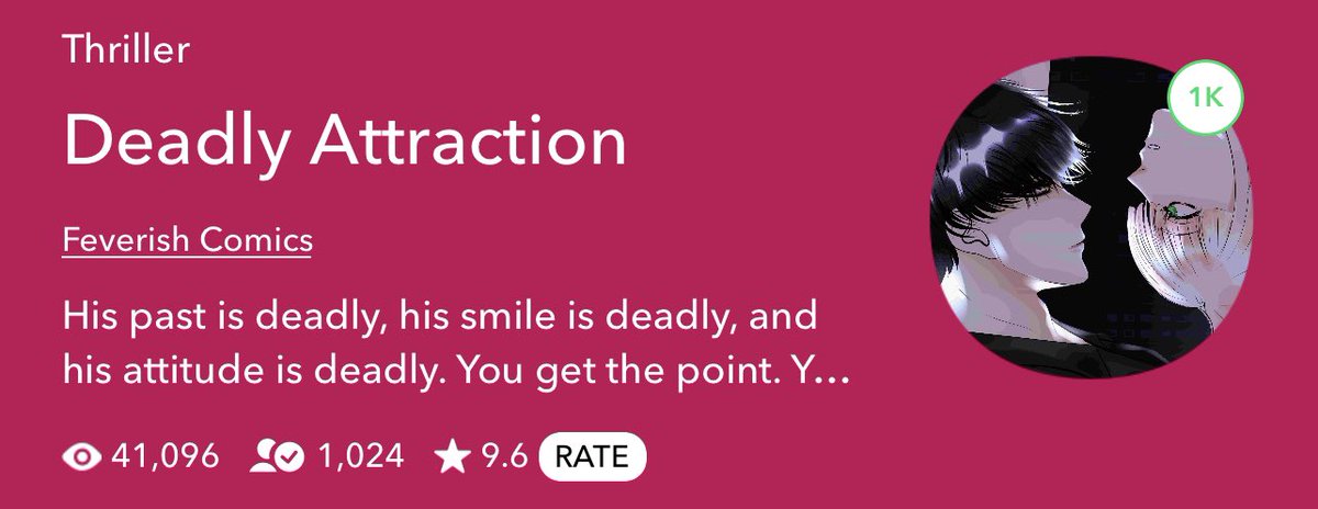 editorfever's tweet image. Finally hit over 1K this week! 

webtoons.com/en/challenge/d…

#webtoon #WEBTOONCANVAS #webtooncanvasartist #webtoontwt #deadlyattractionwebtoon #ArtistOnTwitter