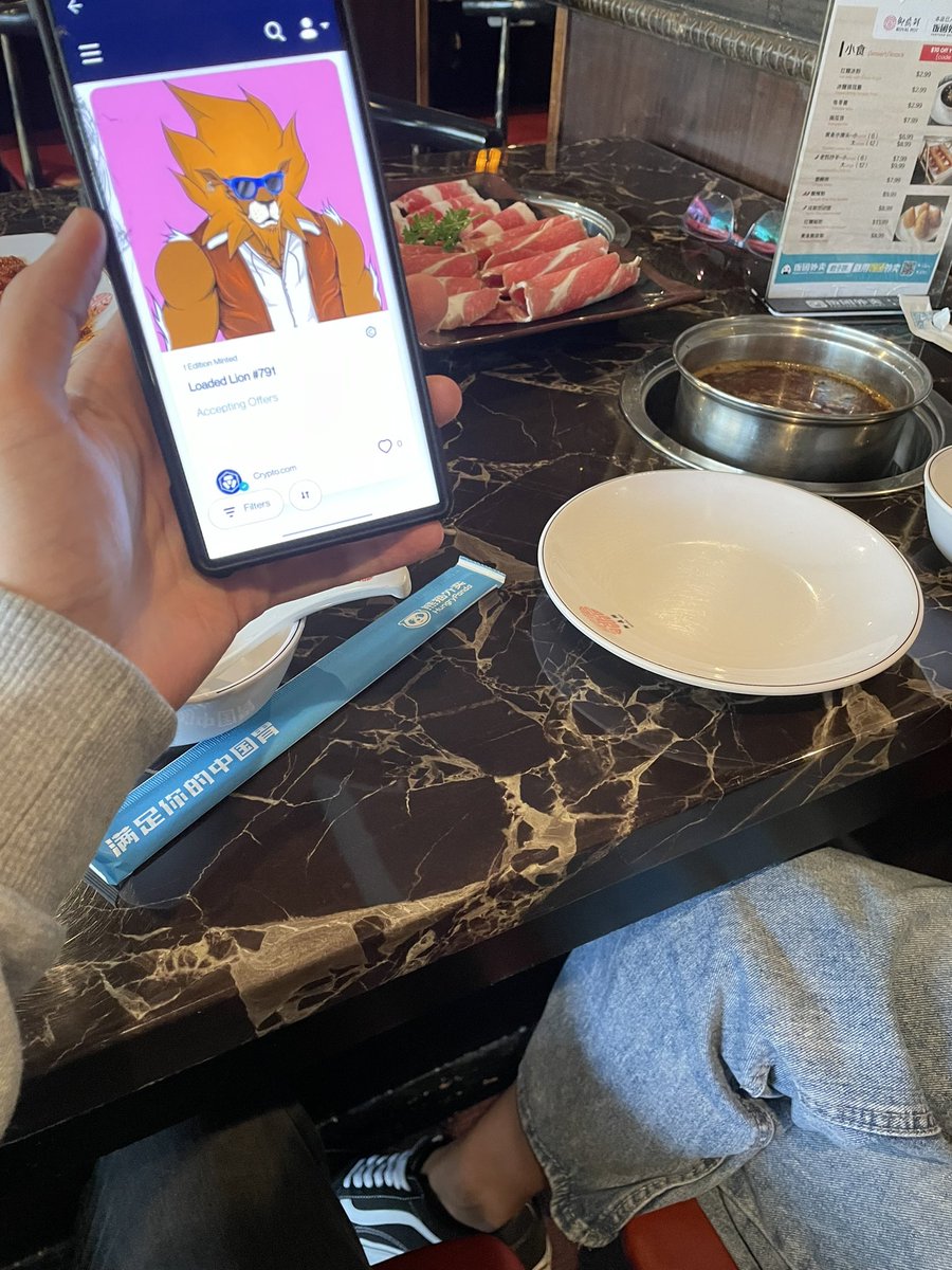 _Pittman_'s tweet photo. Shabu shabu for dinner. A true lion would love this #LoadedLions #CyberCubs #LoadedLionsTakeOver https://t.co/3yI2NriiXg