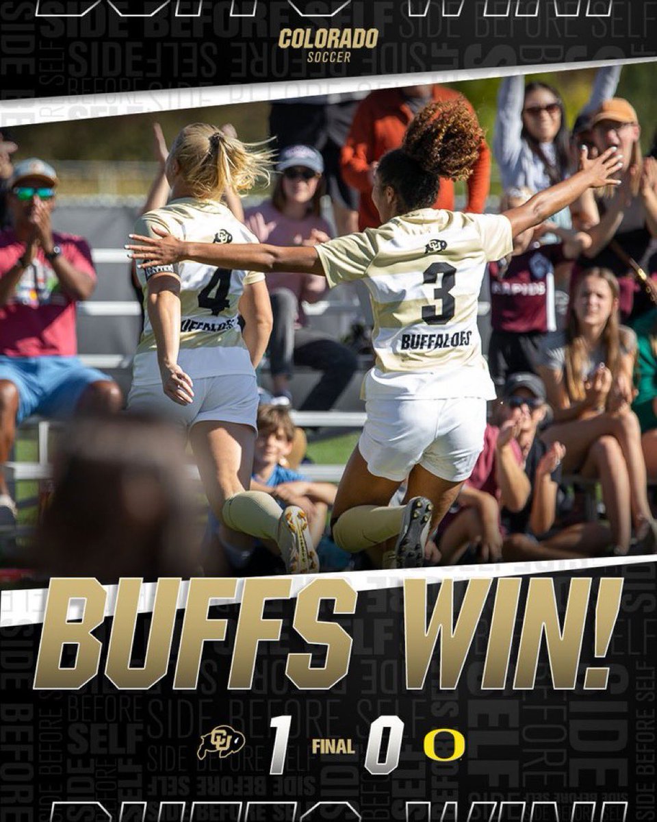 That’s a weekend sweep 🧹 #SideBeforeSelf // #GoBuffs