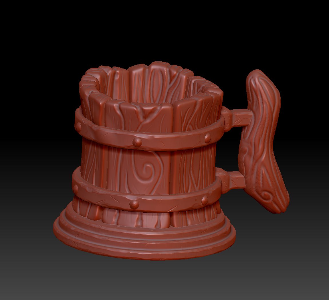 Lucy_Mutlow's tweet photo. Spent some time trying to learn some #3DModeling  and level up those programmer art skills with #Blender3d and #zbrush While I learned a lot from this attempt I am still rather proud of the result! #gamedev https://t.co/E7XFGwJm1M
