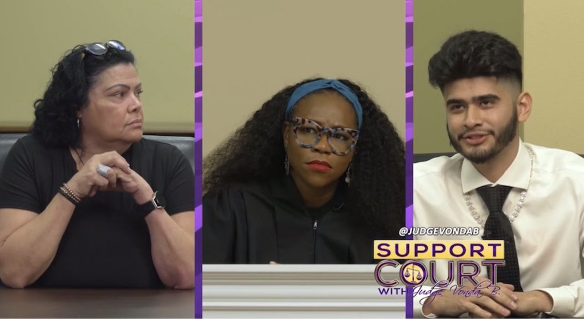 JudgeVondaB's tweet photo. Caption this! ๐ถโ๏ธ๐ฐ #texas #supportcourt #law #judge #judgevondab #tv #media #familylaw #drama #support #youtube #instagram #twitter #family #childsupport #texaslaw #supportcourttv #facebook #fypใท #fyp #tiktok #money #court #supportcourtwithjudgevondab #instagood https://t.co/S42JNMqZVx