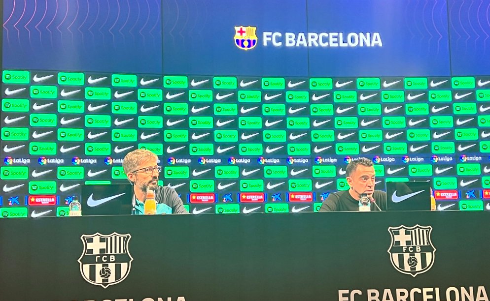 BarcaUniversal's tweet image. Xavi: "Two weeks ago, you said there was Lewandowski-dependency. Now it's TerStegen-dependency, and in a few days it will be Pedri-dependency."