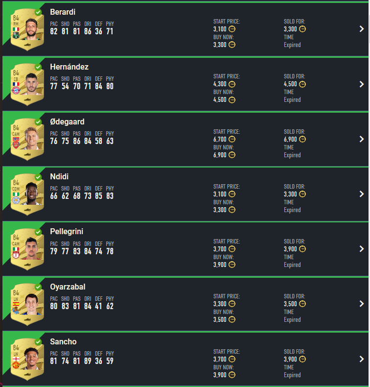 LionFut's tweet photo. Here are the sales since the morning 👇🏼
Really good UV/OP Selling day. Around 150k profit.
See you tomorrow 😉
#FIFA23 #FUT #FU23 https://t.co/LV8KG9emYj