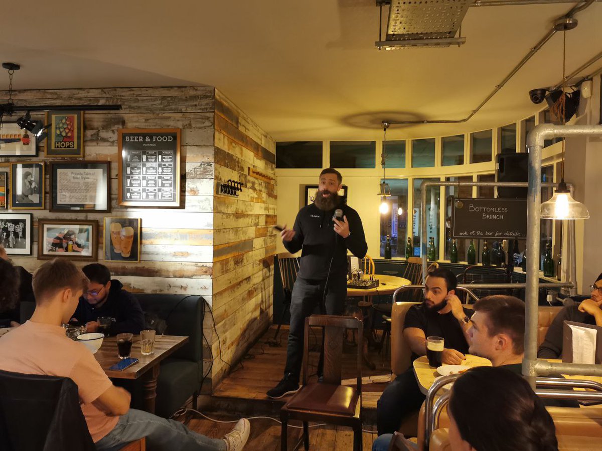 camblockchains's tweet photo. Immaculate vibes at our first social of the year- hosted at @TheCamBrewHouse featuring a wonderful talk by @Jacob_XRD! Thanks to all in attendance, we hope to have many more this year 🫡 https://t.co/3KG3PFqgue