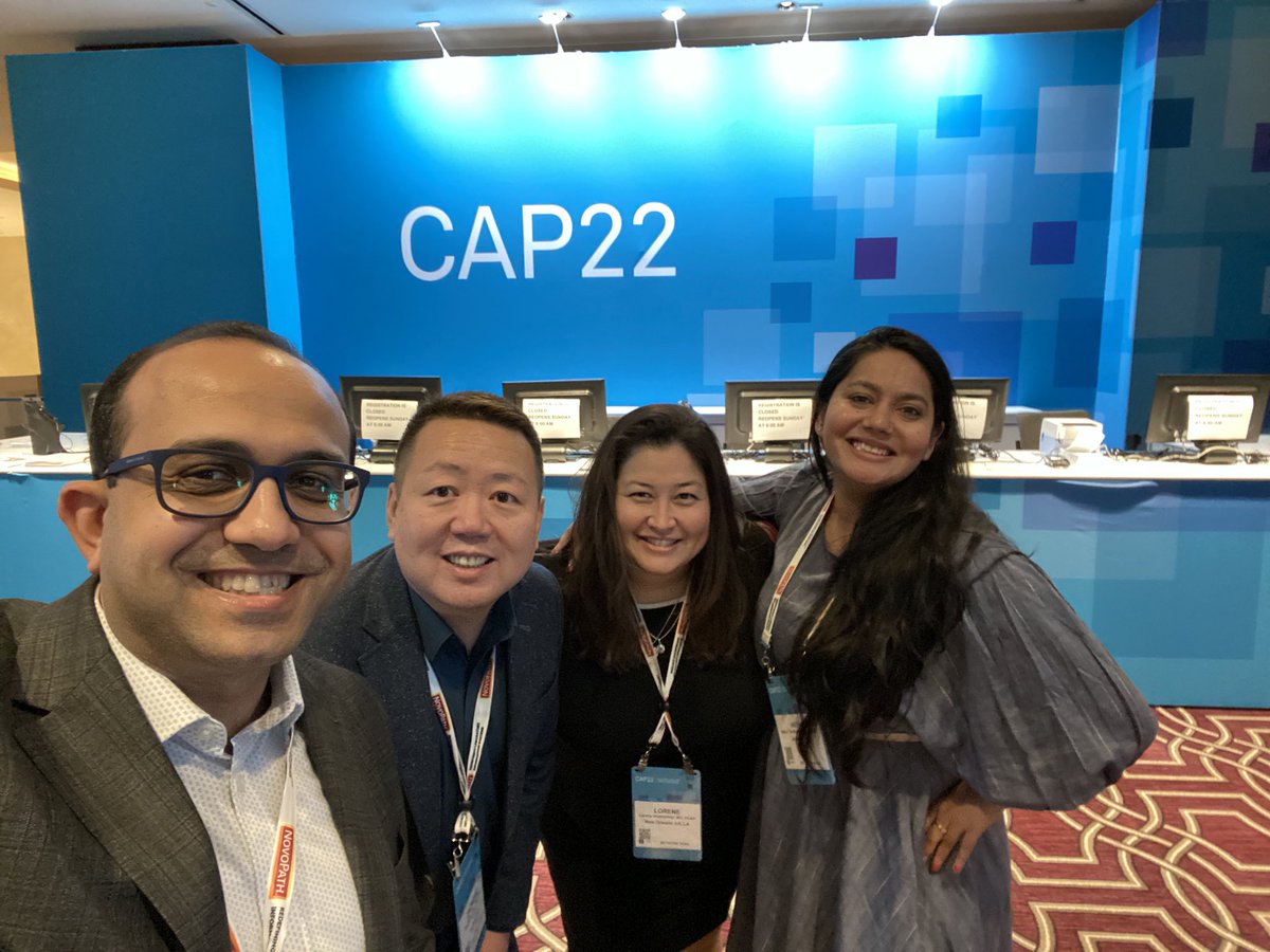 Hanging out with old friends and making new ones!! @neha_varshney #CAP22 #pathfriends #pathrocks #tulanepath #Ummc_pathology #roswellparkpath