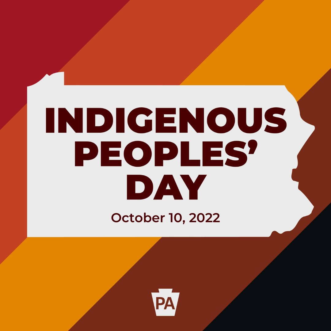 Today is #IndigenousPeoplesDay!

Our district sits on Lenni Lenape land. Many place names in our region are derived from the Lenape language, like Manayunk, Conshohocken, and Neshaminy.