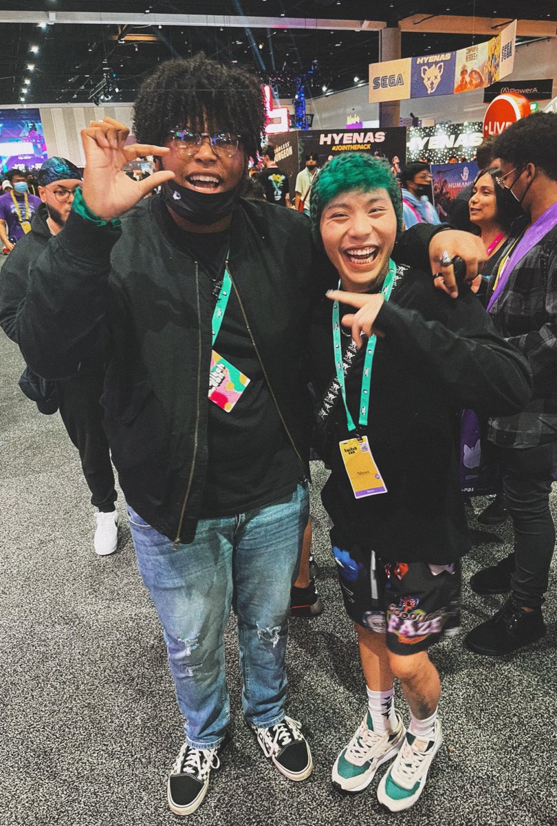 I made him laugh 💚 please keep smiling kerry, it’s beautiful <a href="/FaZeMew/">Lucci</a>