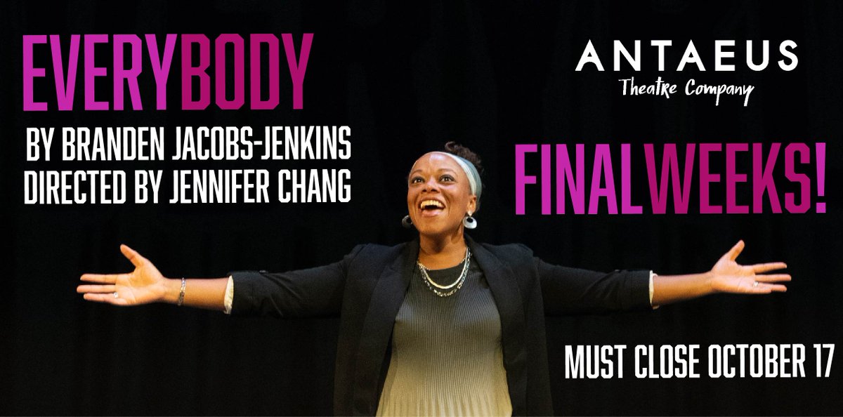AntaeusTheatre's tweet photo. Our final five performances start tomorrow night:

Monday, 10/10 at 8p
Thursday, 10/13 at 8p
Friday, 10/14 at 8p - Nearly Sold Out!
Sunday, 10/16 at 2p - Nearly Sold Out!
Monday, 10/17 at 8p

Get tix: https://t.co/HDJUsS2fOm

#lathr #antaeus #everybody #comeseeus https://t.co/pWrO0FjddB