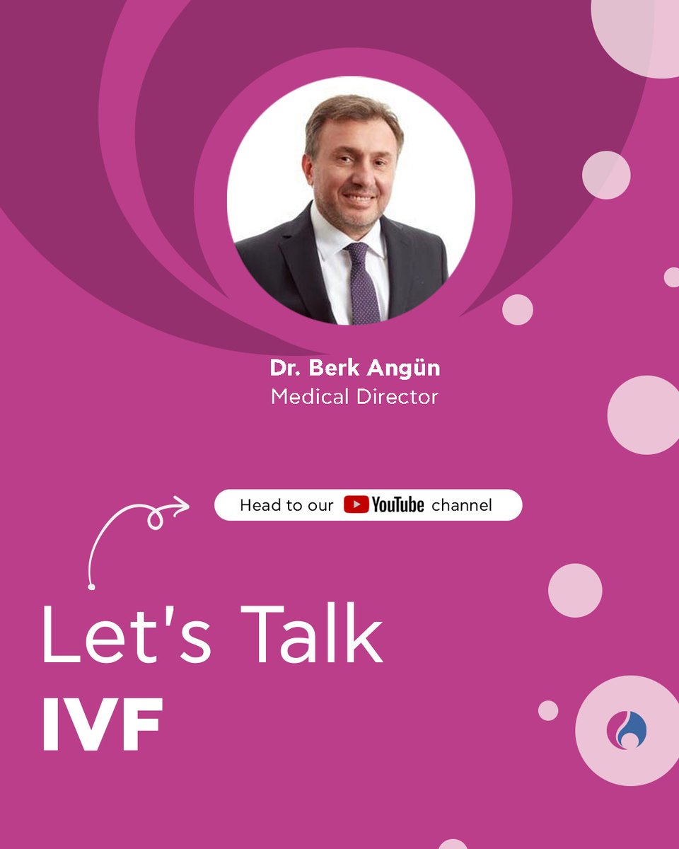 DunyaIVF's tweet photo. Our very own Dr. Berk is here to guide you through the basics of IVF
Head to our YouTube channel where you'll find lots of videos of our experts explaining IVF.
#ivfstruggles #ivftips #ivfstrongertogether #ivfcyprus #ivfsupport #fertilityfair #ivfstory #dunyaivf #tüpbebek https://t.co/qs1qUPstBC