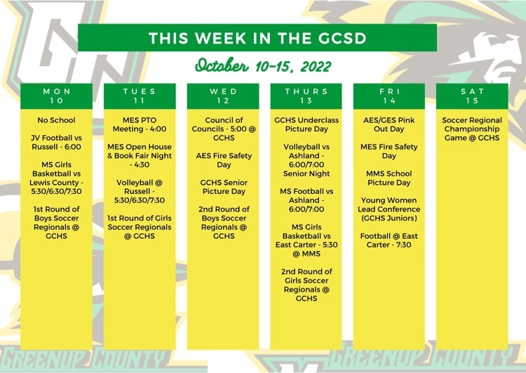 What’s Happening This Week in GC