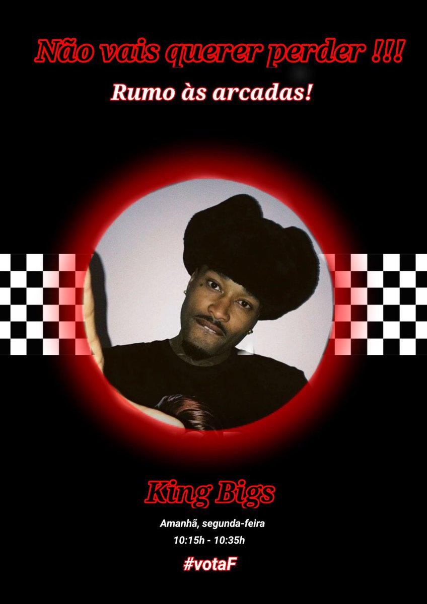 Amanhã tudo às arcadas !!! 
Vota F ❤️🖤🏎️🏎️