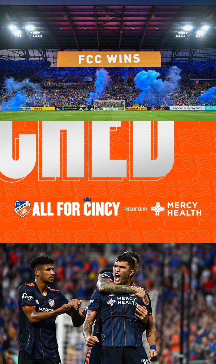 Took care of business. #AllForCincy