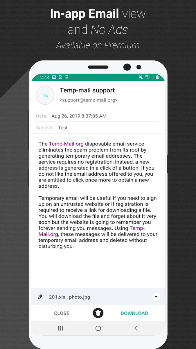 This article introduces Temp Mail, its features, and the benefits it can bring. At the same time, we also provide a MOD APK version for you to download and use.

APP INFO

NameTemp MailPackage Namecom.tempmailPublisherPrivatix  #apk

techdataweb.com/temp-mail-mod-…