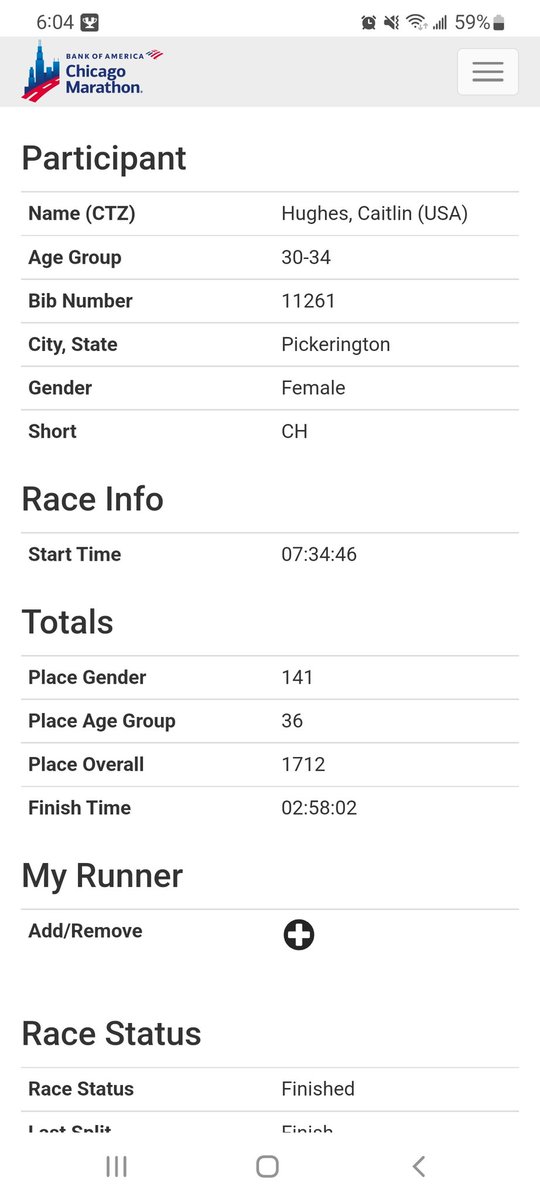 bcdistance's tweet photo. Coach Hughes with another sub 3 hour marathon in Chicago today... back at it again! https://t.co/yRnQpQAOwT