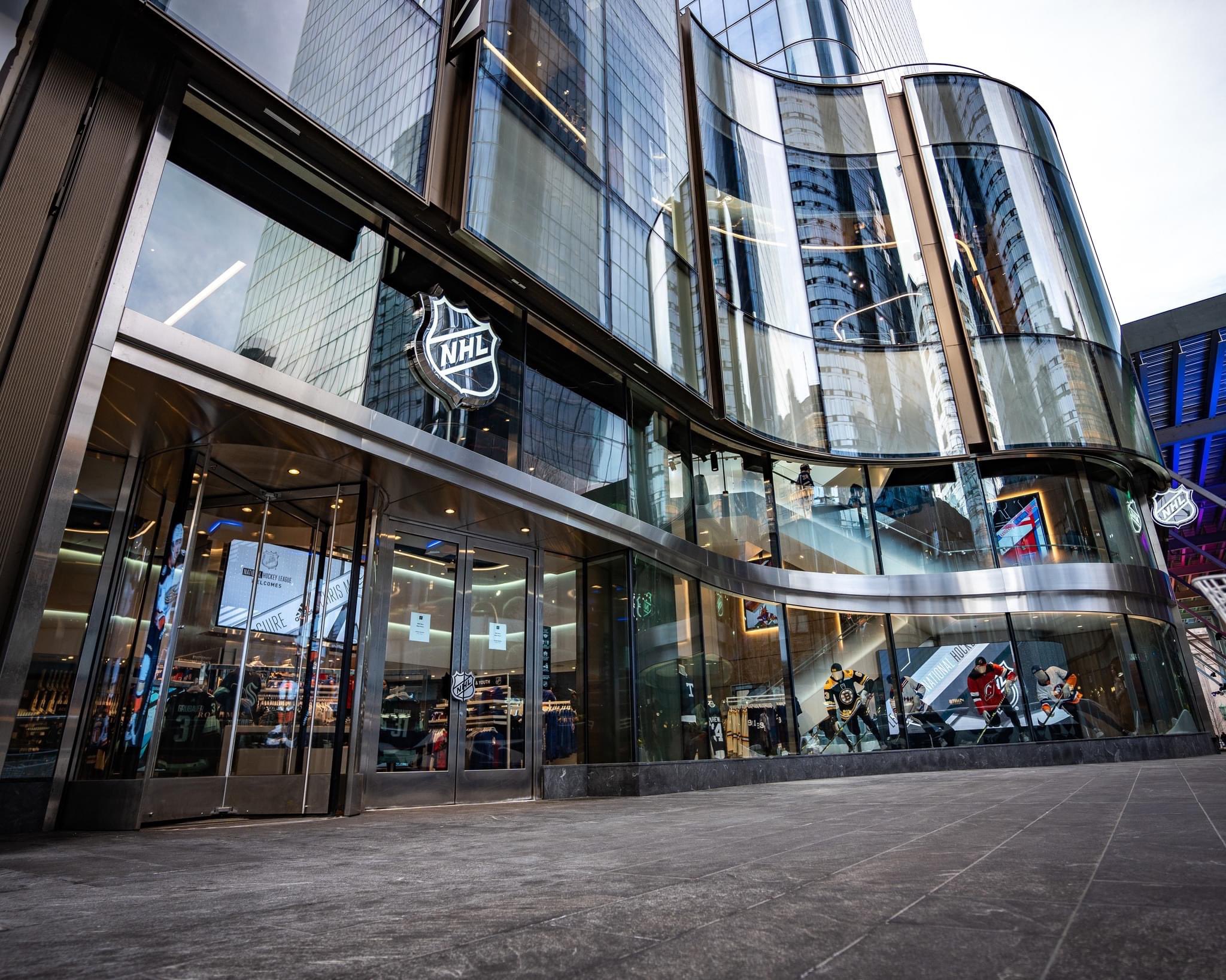 The NHL Store in New York City, for hockey fans 