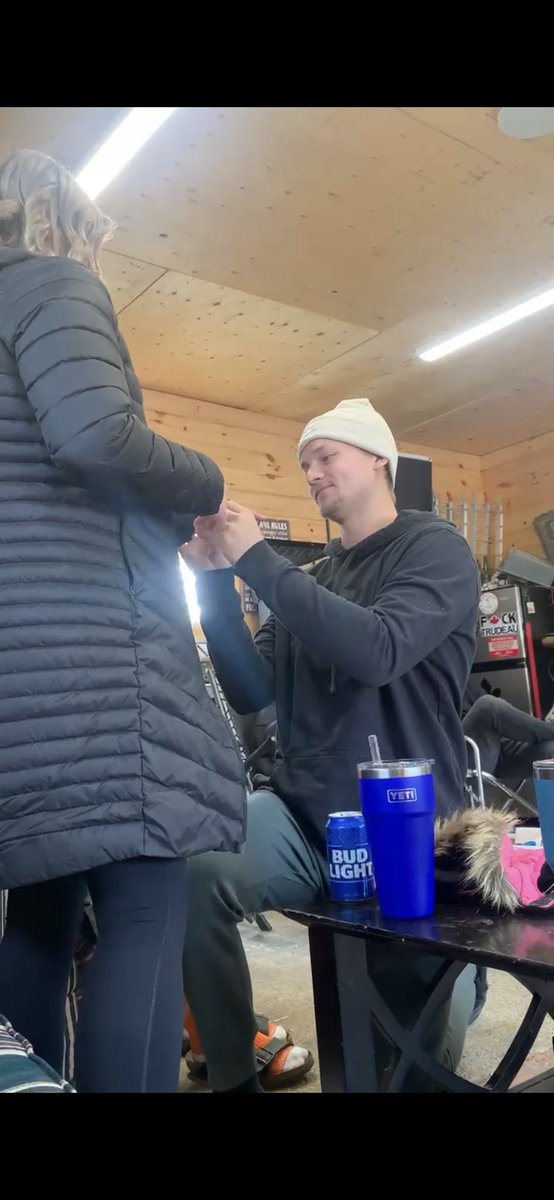 SentryFire's tweet photo. Big congrats to Sentry Fires own Jake Vince and Faith Ramos on their engagement, wish you both the best!!! #partyongarth https://t.co/LBObaHgpB4