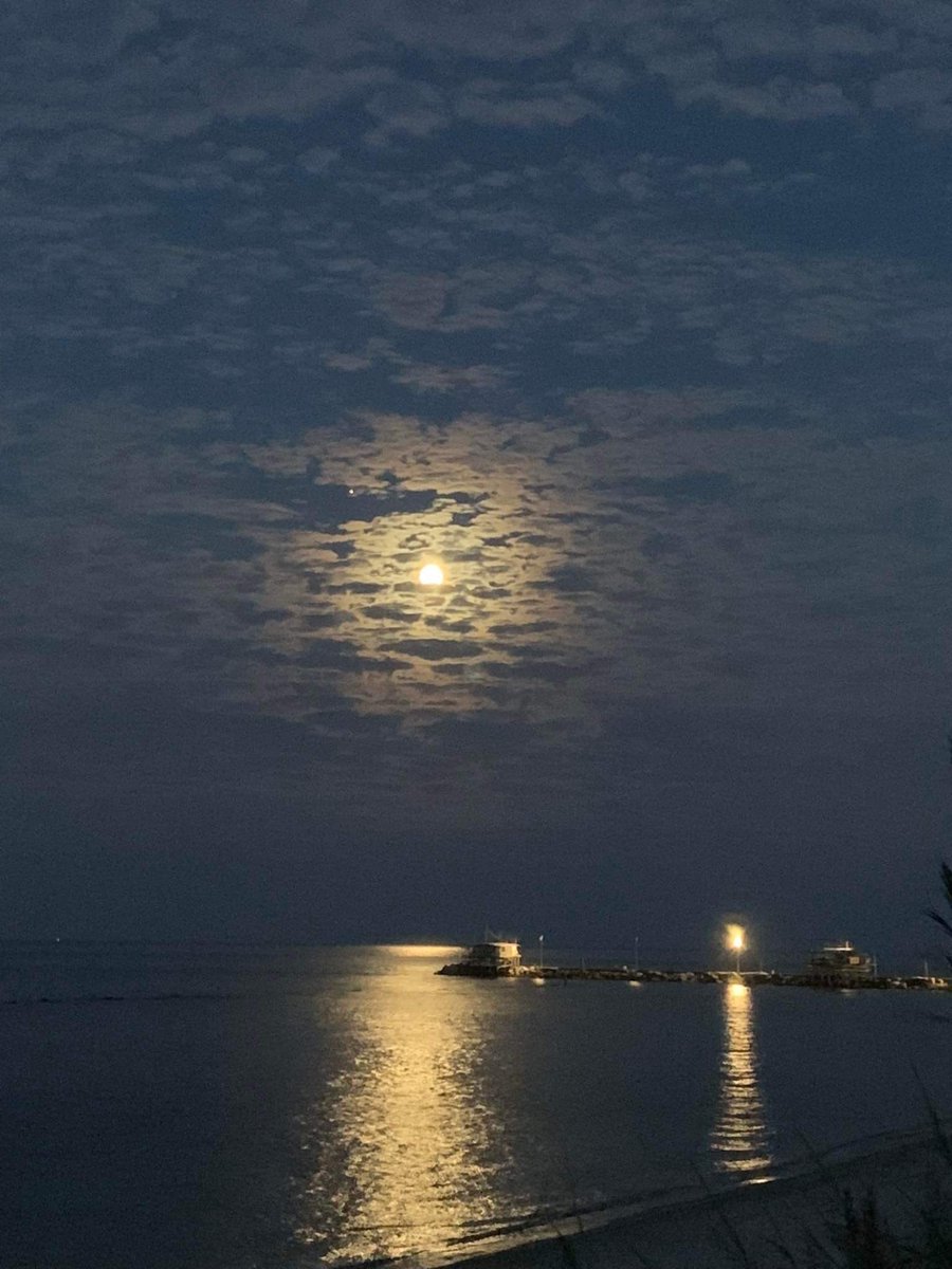 Luna sul mare di San Vito Chietino