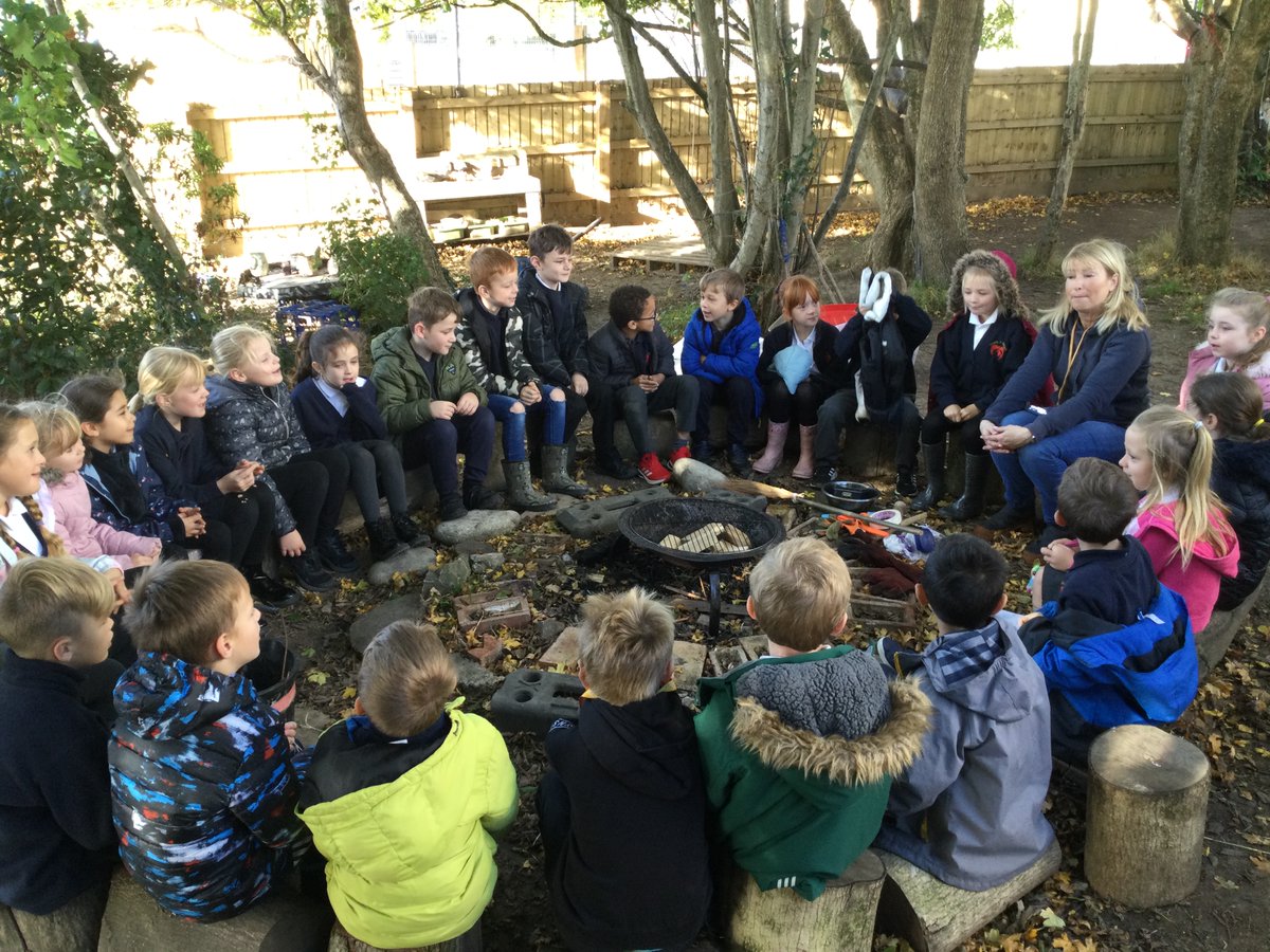 ysgolyddraig's tweet photo. #yydcoch had a brilliant time in Forest School with @walkinthewild1. We chopped kindle, lit fires, made brooms and wands, cooked pizza wraps and explored with our friends. #wellbeing https://t.co/UOuy8VnvRu