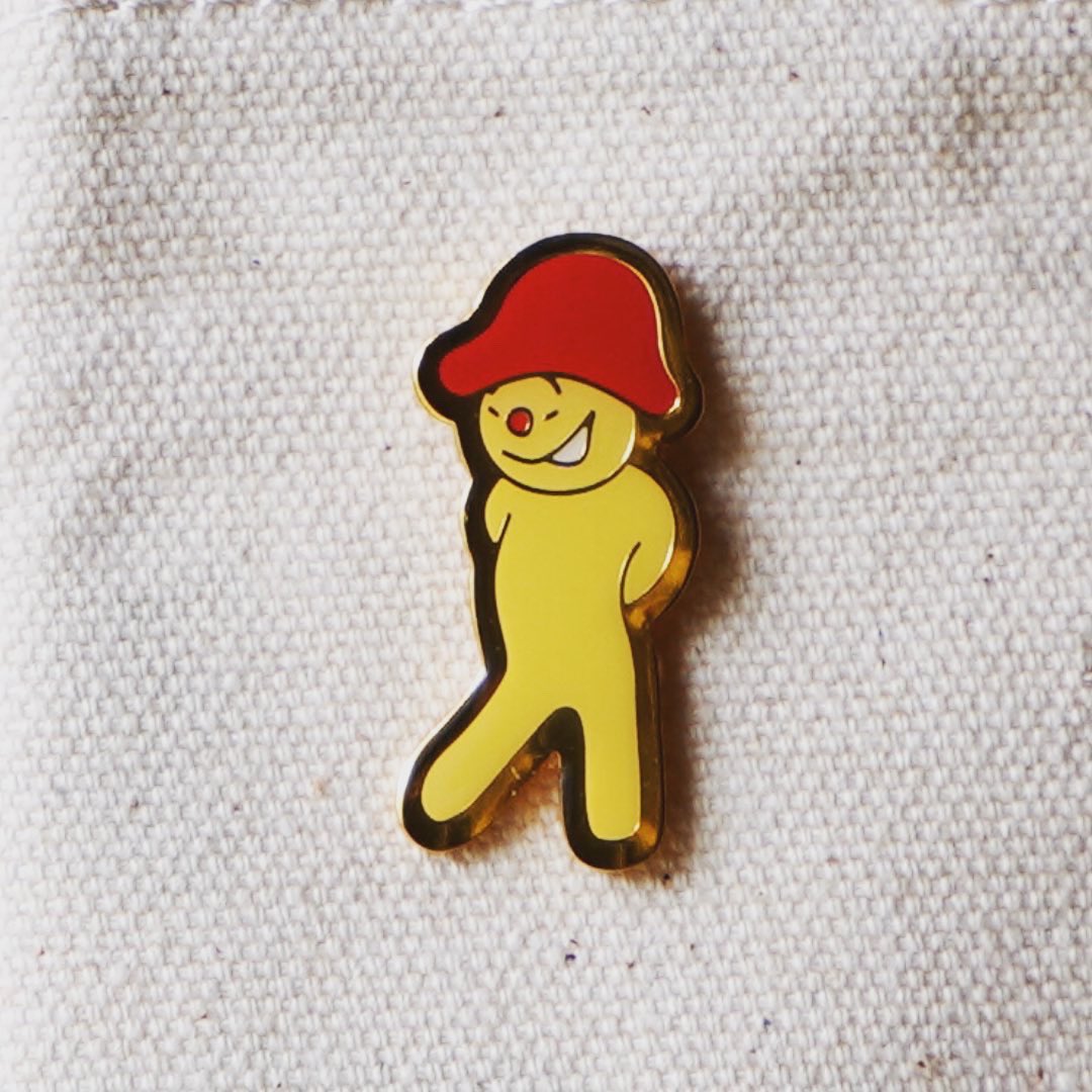 OfficialPorcini's tweet photo. ポルチーニくん　ピンバッジ
かわいい😍

https://t.co/dRRZKGWWDI https://t.co/KM9XiKhAMj