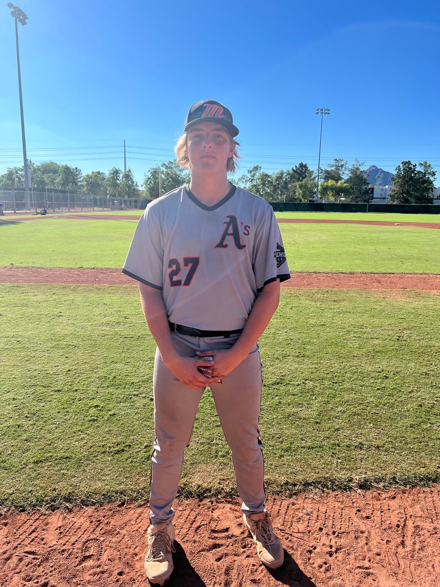 F: <a href="/AZ_Athletics/">Marucci Athletics Baseball</a> 2023 Tewers 5, USA Prime AZ 2023 1
PoG: <a href="/AustinMittelst2/">Austin Mittelstedt</a> 7 IP, 12K, R, 0 ER | 1-3, 2B