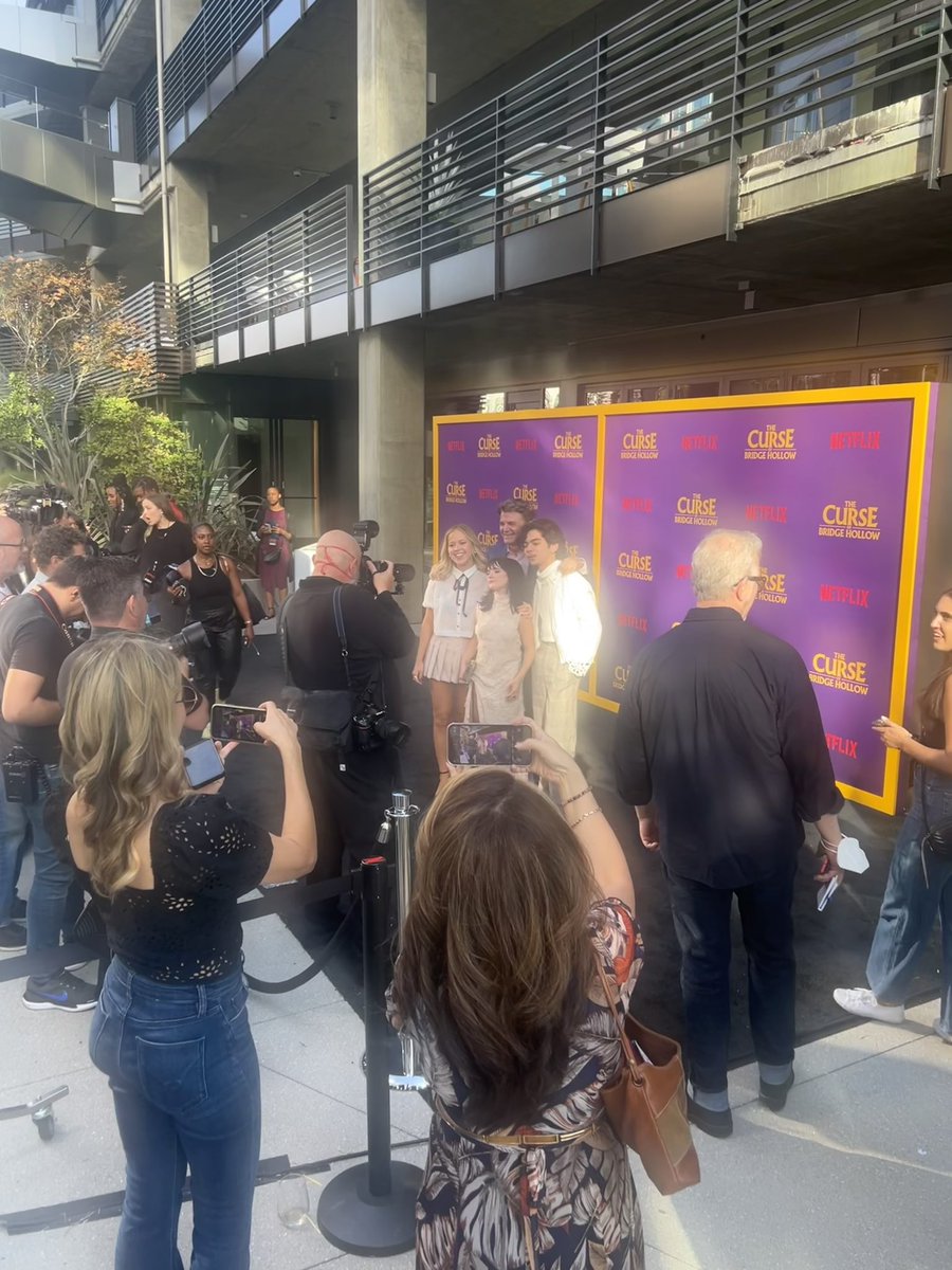 abimonterey's tweet image. From The Curse of Bridge Hollow screening yesterday. Loved being a part of this movie. Watch us on @netflix on 10/14!