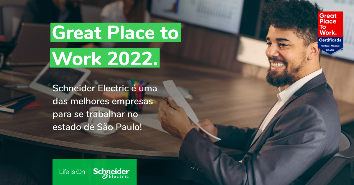 Raraujo1978's tweet photo. O Great Place to Work anunciou que a Schneider Electric é a 18ª melhor empresa para se trabalhar no estado de São Paulo. Agradecemos a todos os nossos colaboradores por esse reconhecimento especial!
Seguimos junt@s nessa jornada! 💚🥳
#SEGreatPeople #SchneiderElectric #GPTW2022 https://t.co/fKrGORG3pT
