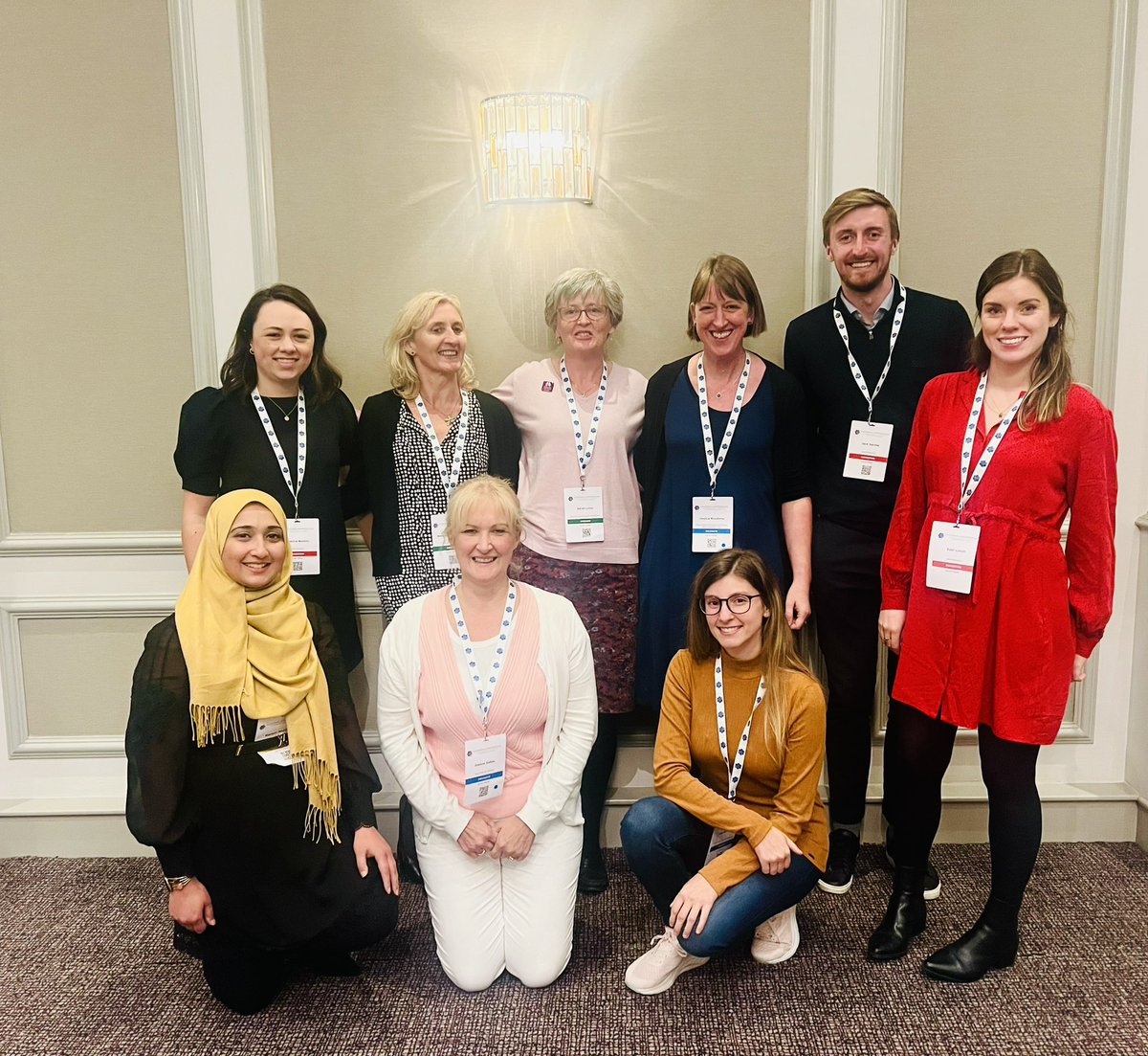 RespPharmacist's tweet photo. @GSTTnhs plus @Exeter_ILD plus @patientMpower plus @ActionPFcharity = some brilliant cross site, cross organisational working to implement remote monitoring with devices in #ILD patients. Missing a few key team members but fantastic to see some of the dream team together #ILDIN22 https://t.co/JSG8Q0rbyA