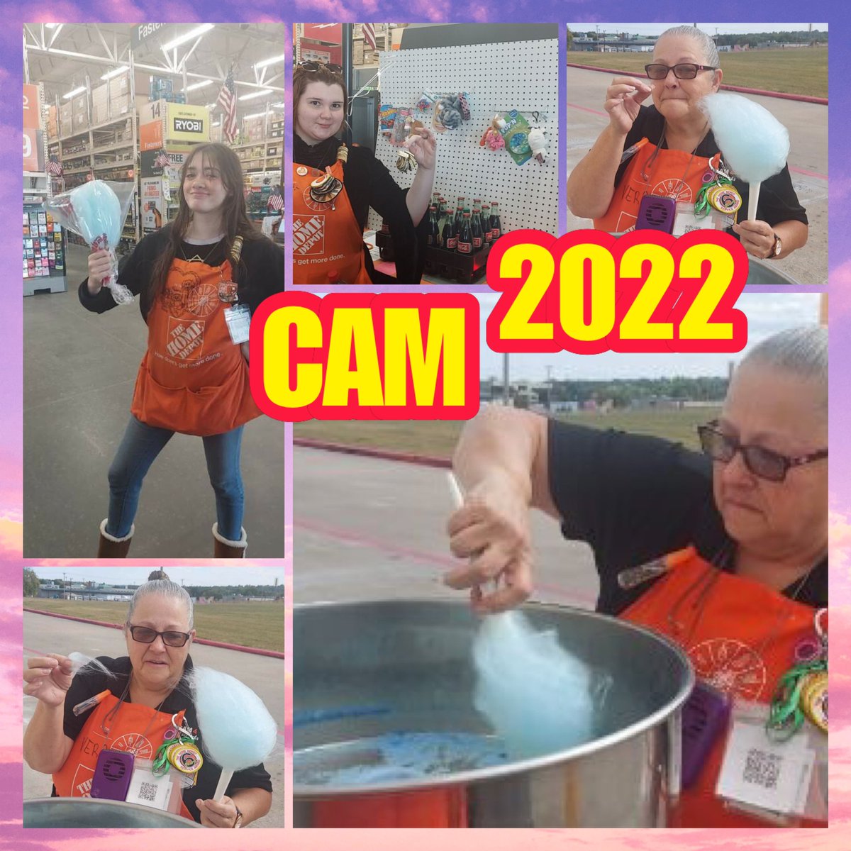 🍭🍬🍭Ending the CAM celebration week with cotton candy for all!! Yum!🍭🍬🍭 #CAM2022