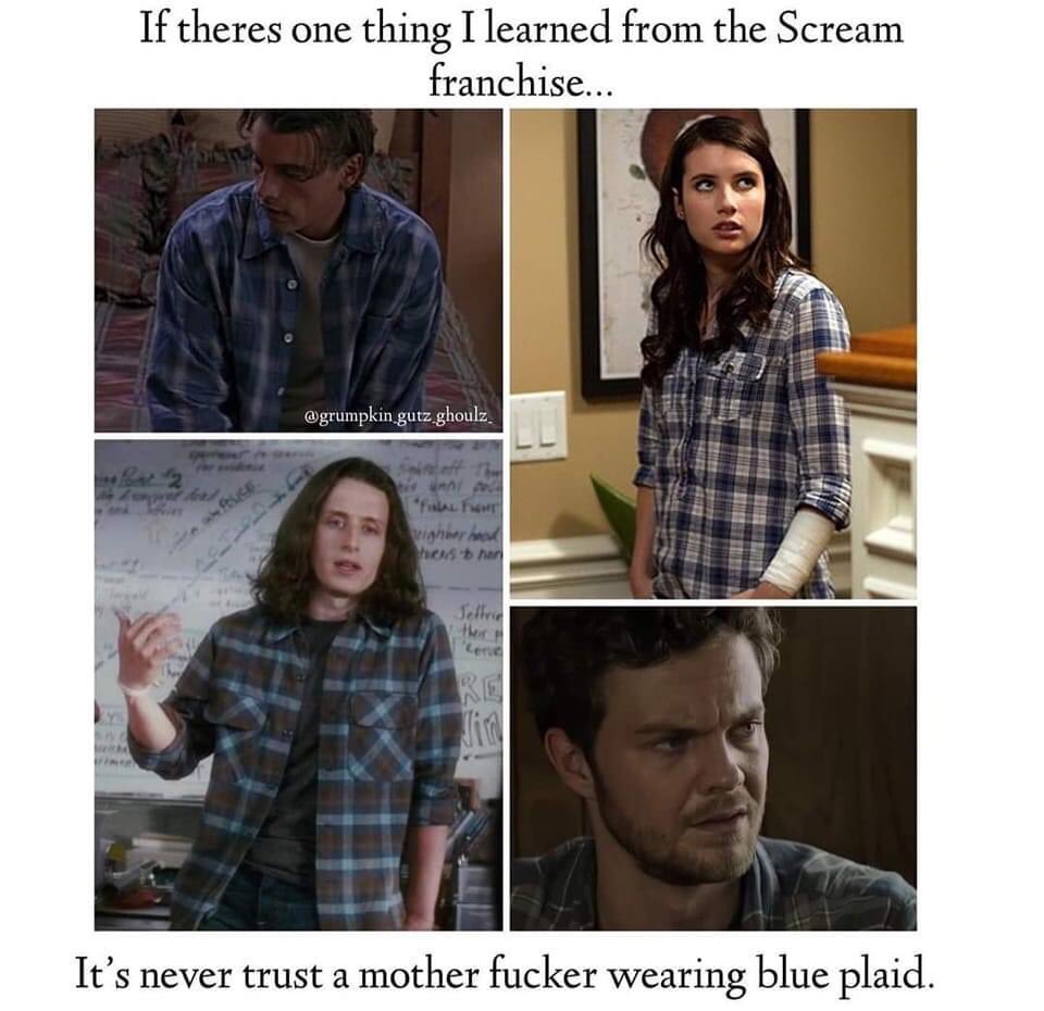 finalboytristan's tweet photo. This is how I knew Richie was the Scream 5 killer. https://t.co/Dzgea07NXR