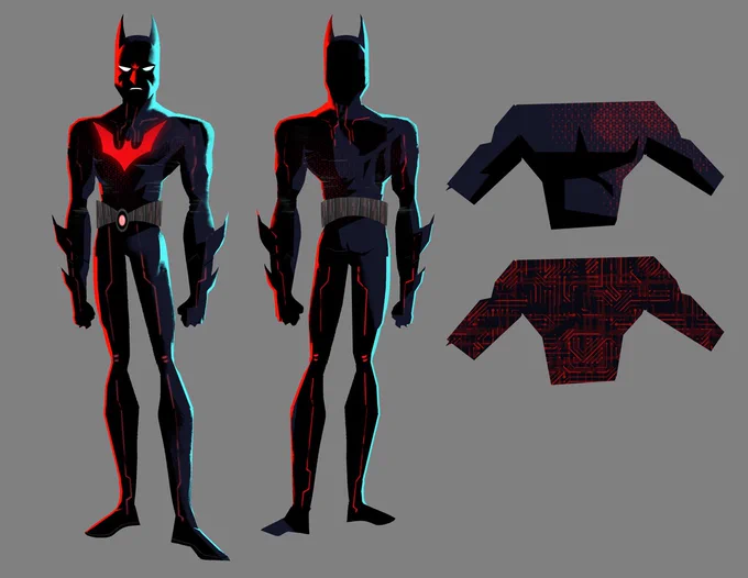 Need Warner Bros to stop being cowards and hire me and a bunch of badasses to work on a Batman Beyond animated feature. 