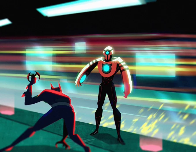 Need Warner Bros to stop being cowards and hire me and a bunch of badasses to work on a Batman Beyond animated feature. 