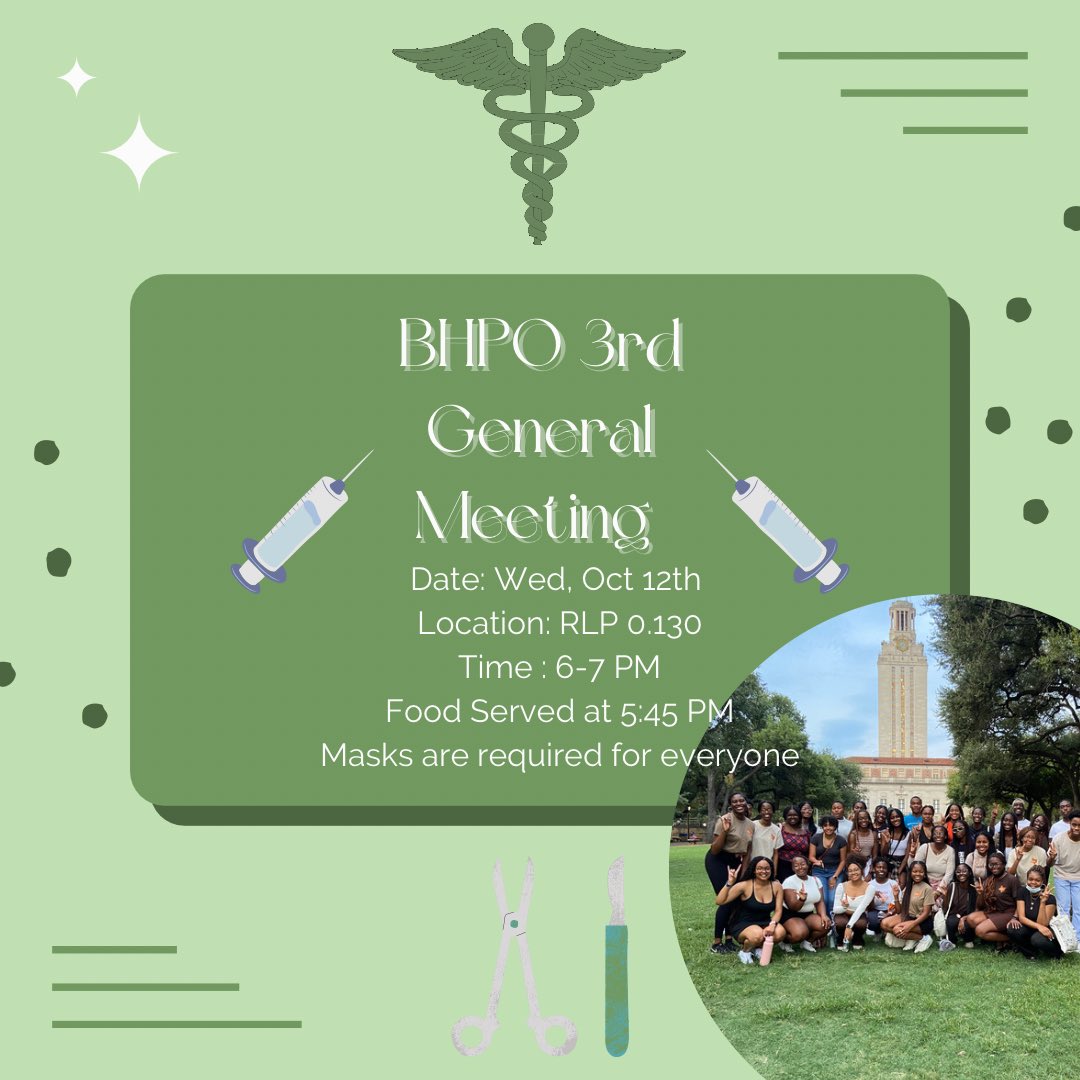 Back to Back?! We never miss. Make sure to come out to Wednesday’s meeting !
